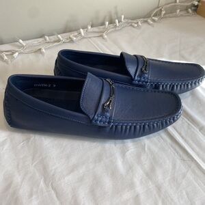 J’s Awake Blue Mens Loafers Electric Grandpa Rave Y2K Size 9 Owen-2